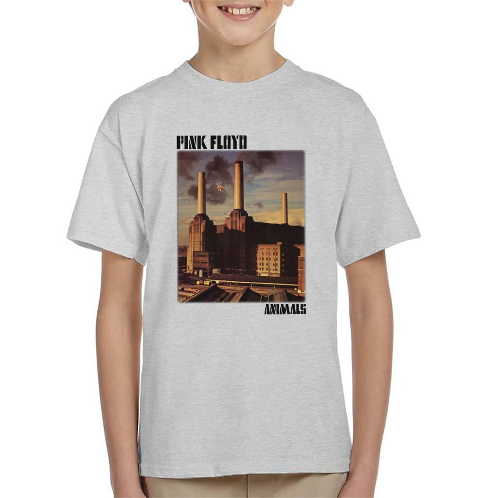 Pink Floyd Animals Factory Album Cover Kid's T-Shirt-ALL + EVERY