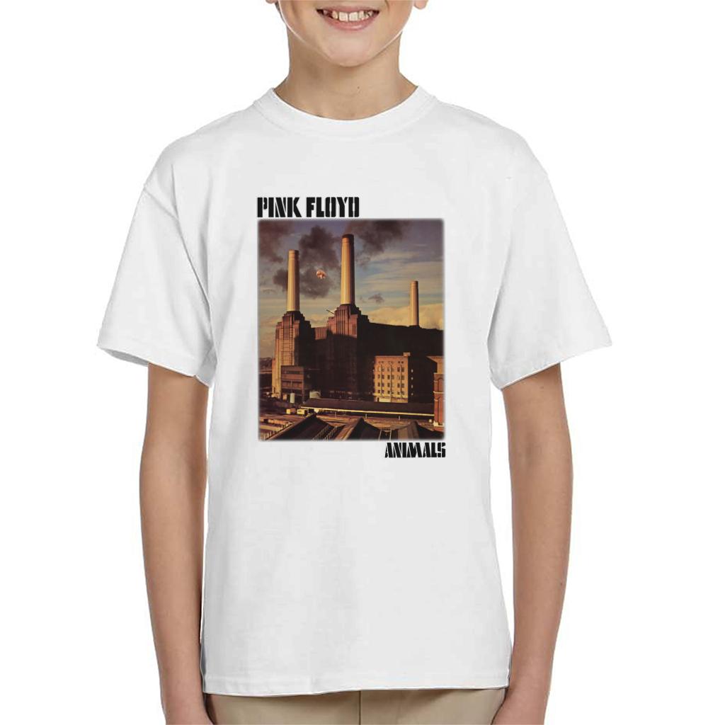 Pink Floyd Animals Factory Album Cover Kid's T-Shirt-ALL + EVERY