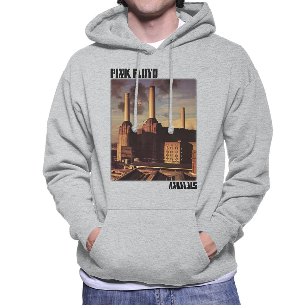 Pink Floyd Animals Factory Album Cover Men's Hooded Sweatshirt-ALL + EVERY