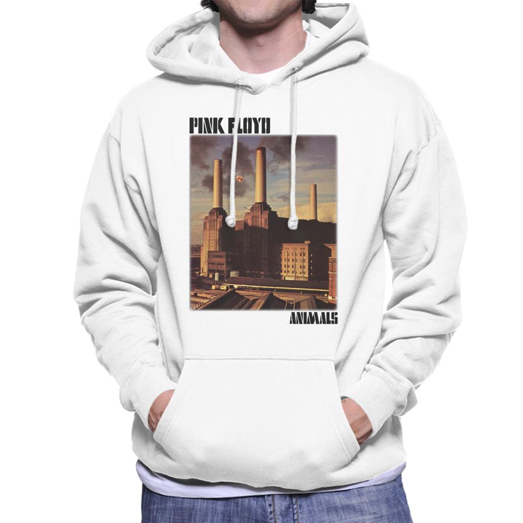 Pink Floyd Animals Factory Album Cover Men's Hooded Sweatshirt-ALL + EVERY