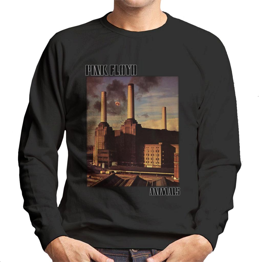 Pink Floyd Animals Factory Album Cover Men's Sweatshirt-ALL + EVERY