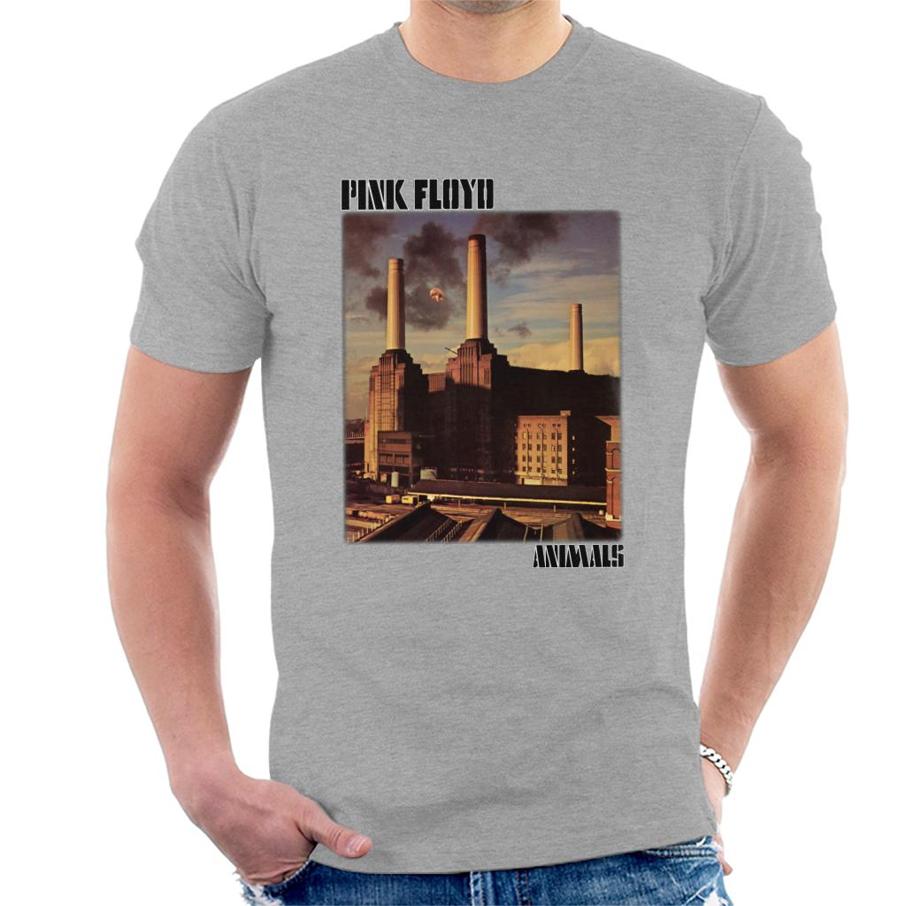 Pink Floyd Animals Factory Album Cover Men's T-Shirt-ALL + EVERY