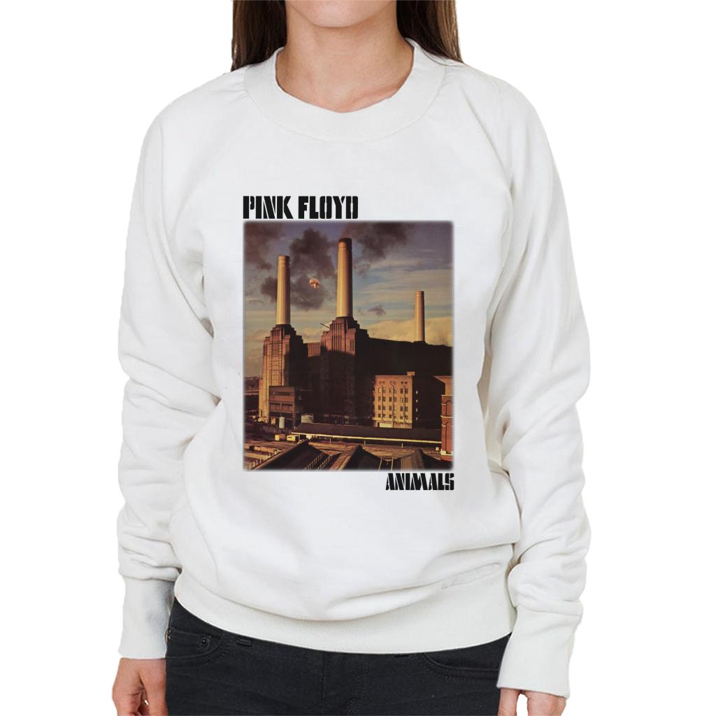 Pink Floyd Animals Factory Album Cover Women's Sweatshirt-ALL + EVERY