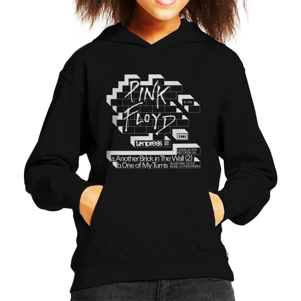 Pink Floyd Another Brick In The Wall White Album Cover Kid's Hooded Sweatshirt-ALL + EVERY