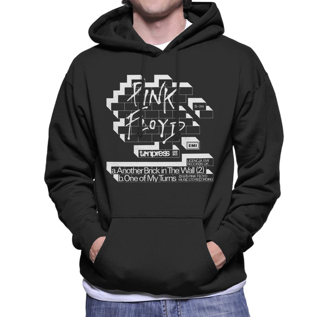 Pink Floyd Another Brick In The Wall White Album Cover Men's Hooded Sweatshirt-ALL + EVERY