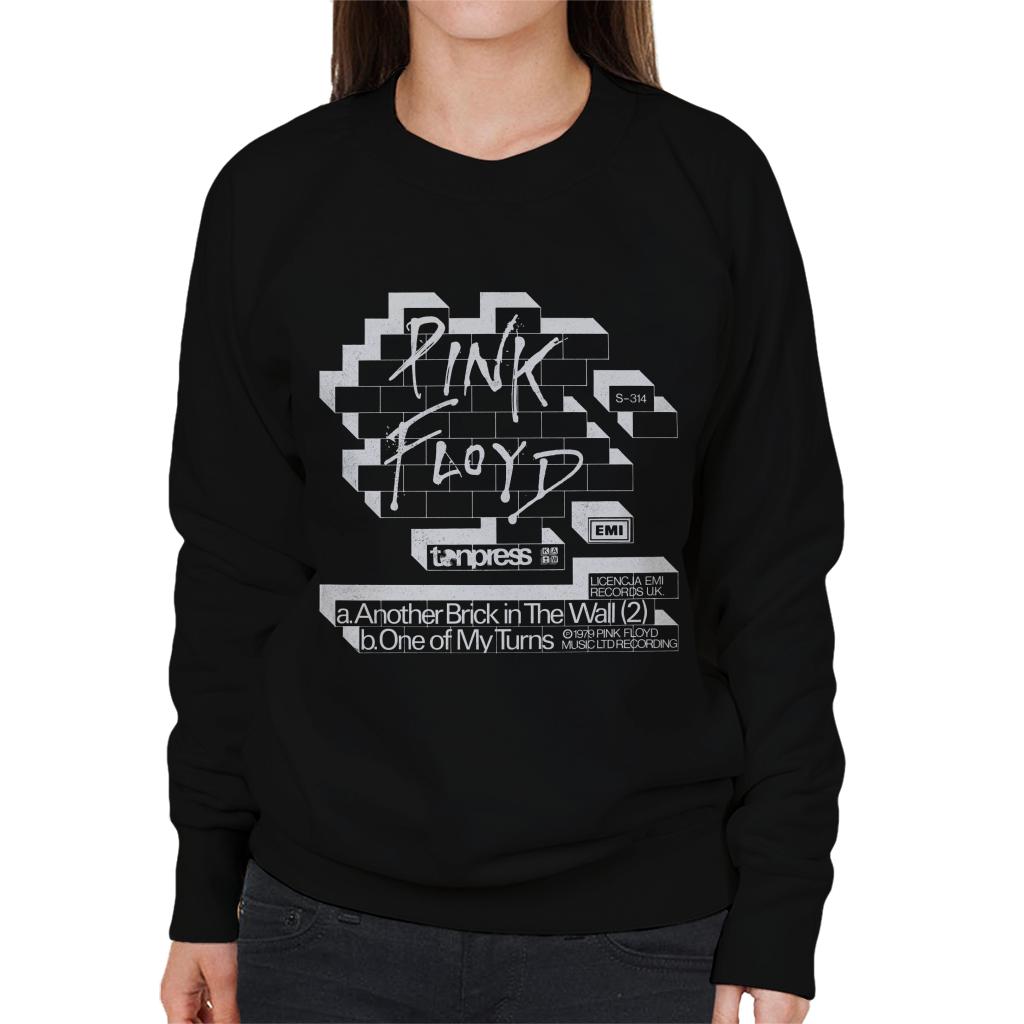 Pink Floyd Another Brick In The Wall White Album Cover Women's Sweatshirt-ALL + EVERY