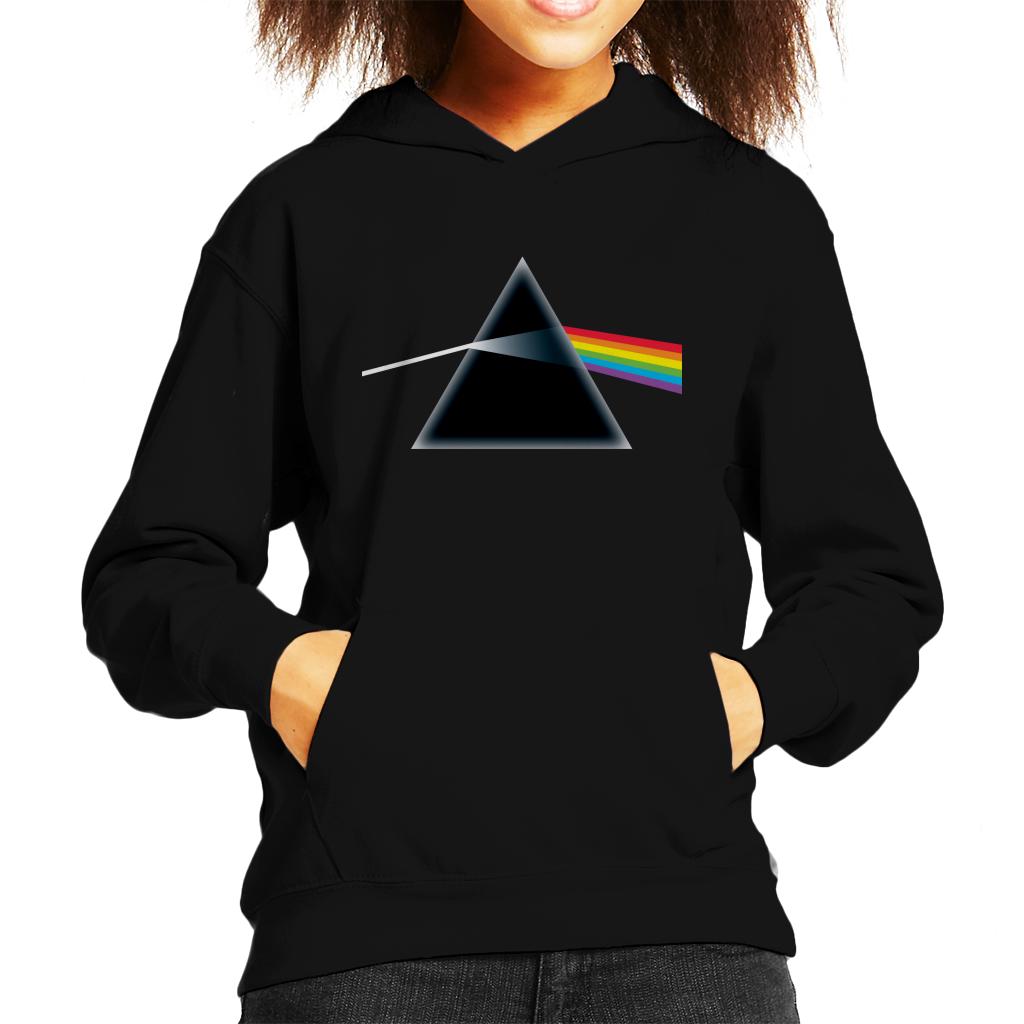 Pink Floyd Dark Side Of The Moon Prism Logo Kid's Hooded Sweatshirt-ALL + EVERY