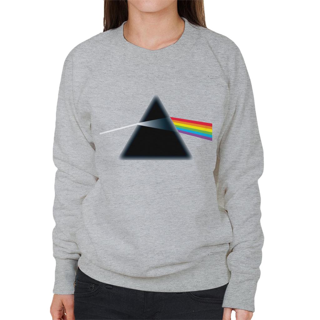 Pink Floyd Dark Side Of The Moon Prism Logo Women's Sweatshirt-ALL + EVERY