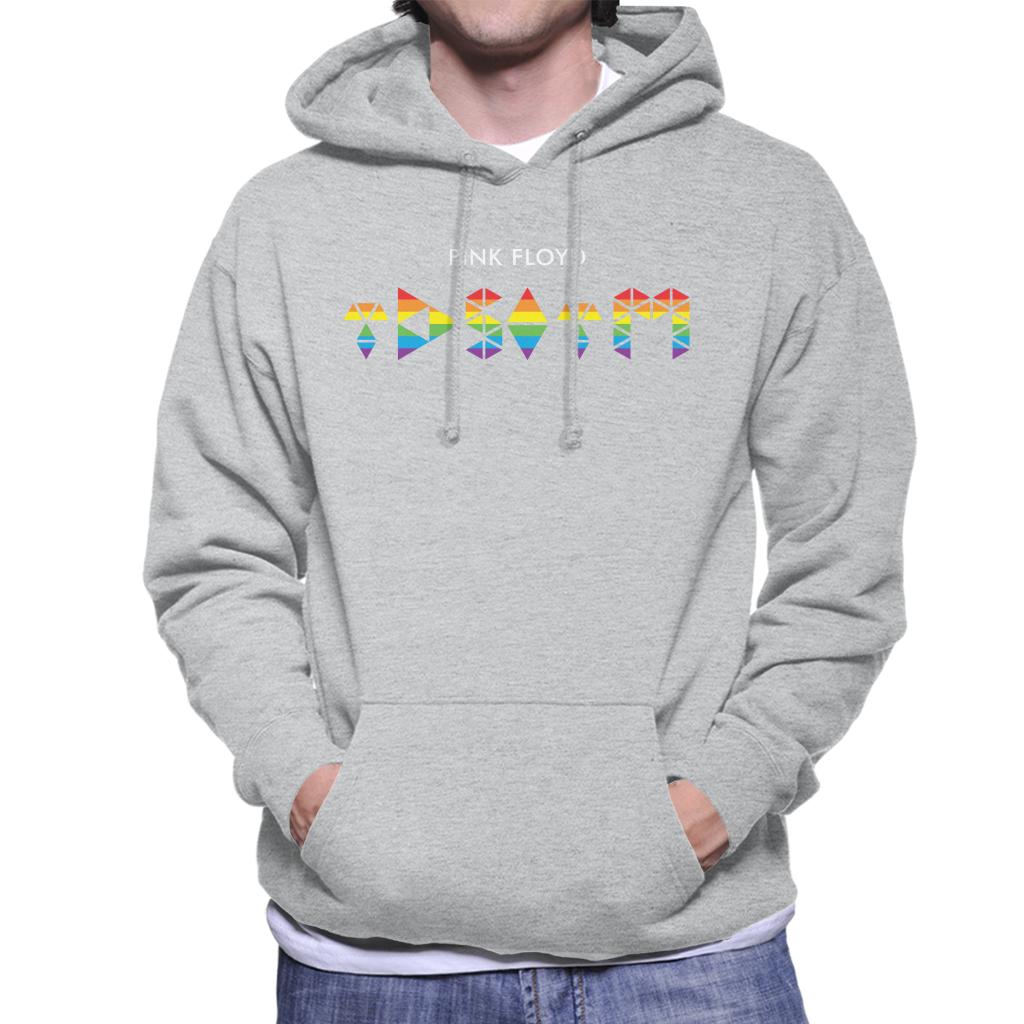 Pink Floyd TDSOTM Rainbow Men's Hooded Sweatshirt-ALL + EVERY