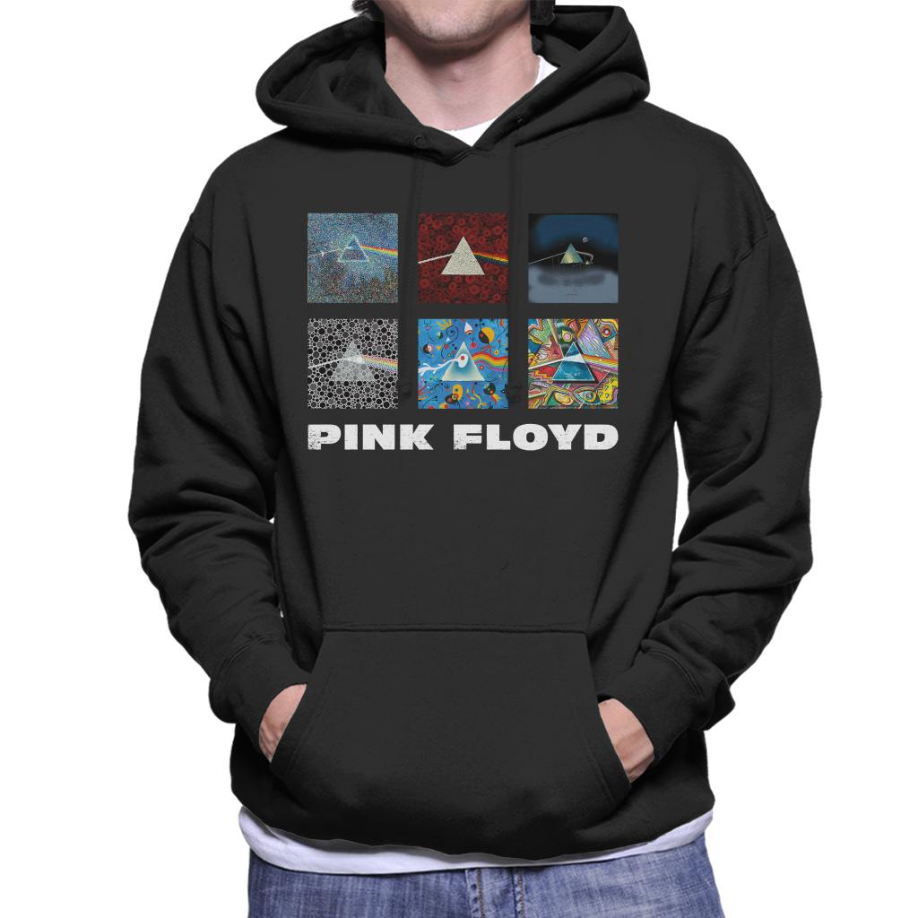 Pink Floyd Various Album Artwork Men's Hooded Sweatshirt-ALL + EVERY