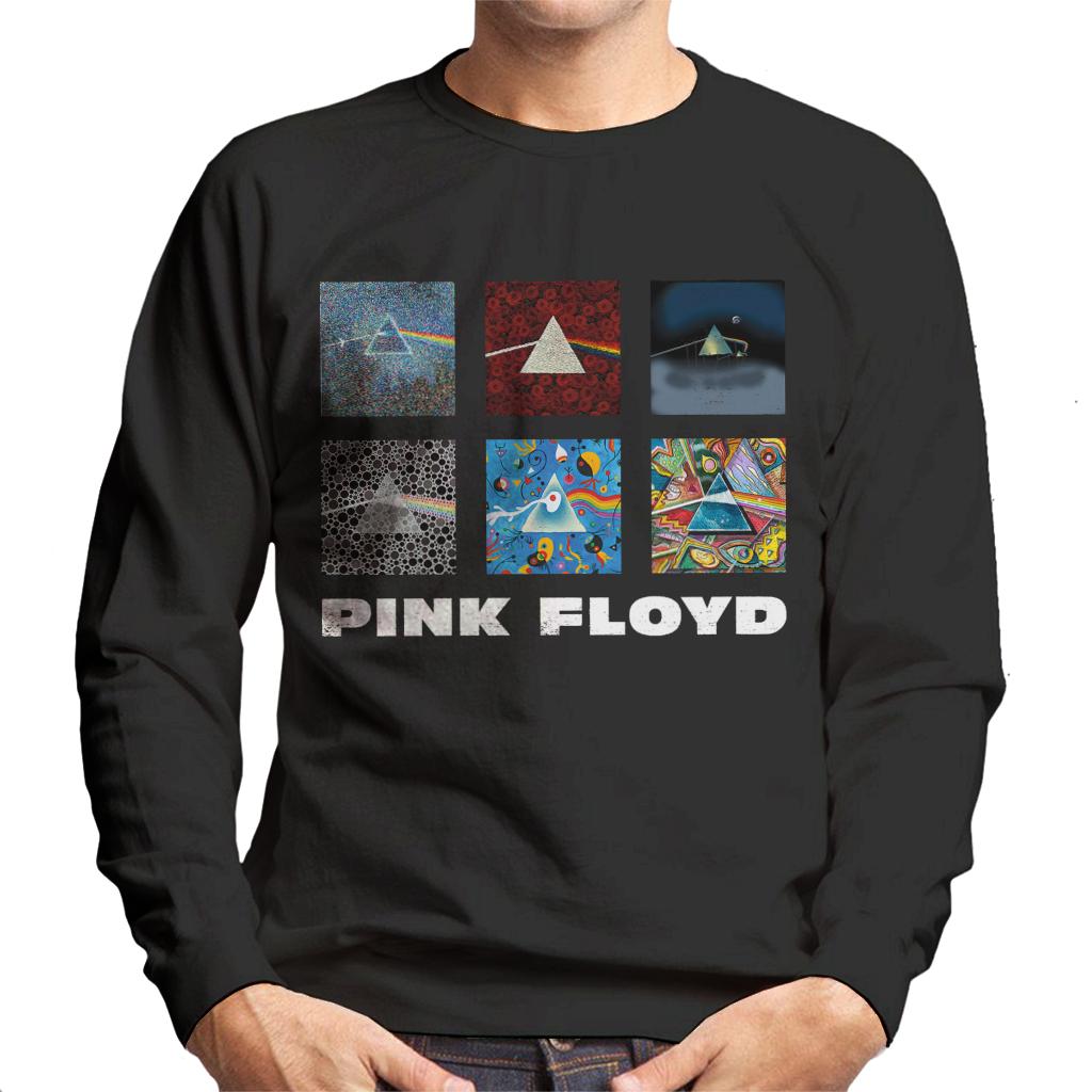 Pink Floyd Various Album Artwork Men's Sweatshirt-ALL + EVERY