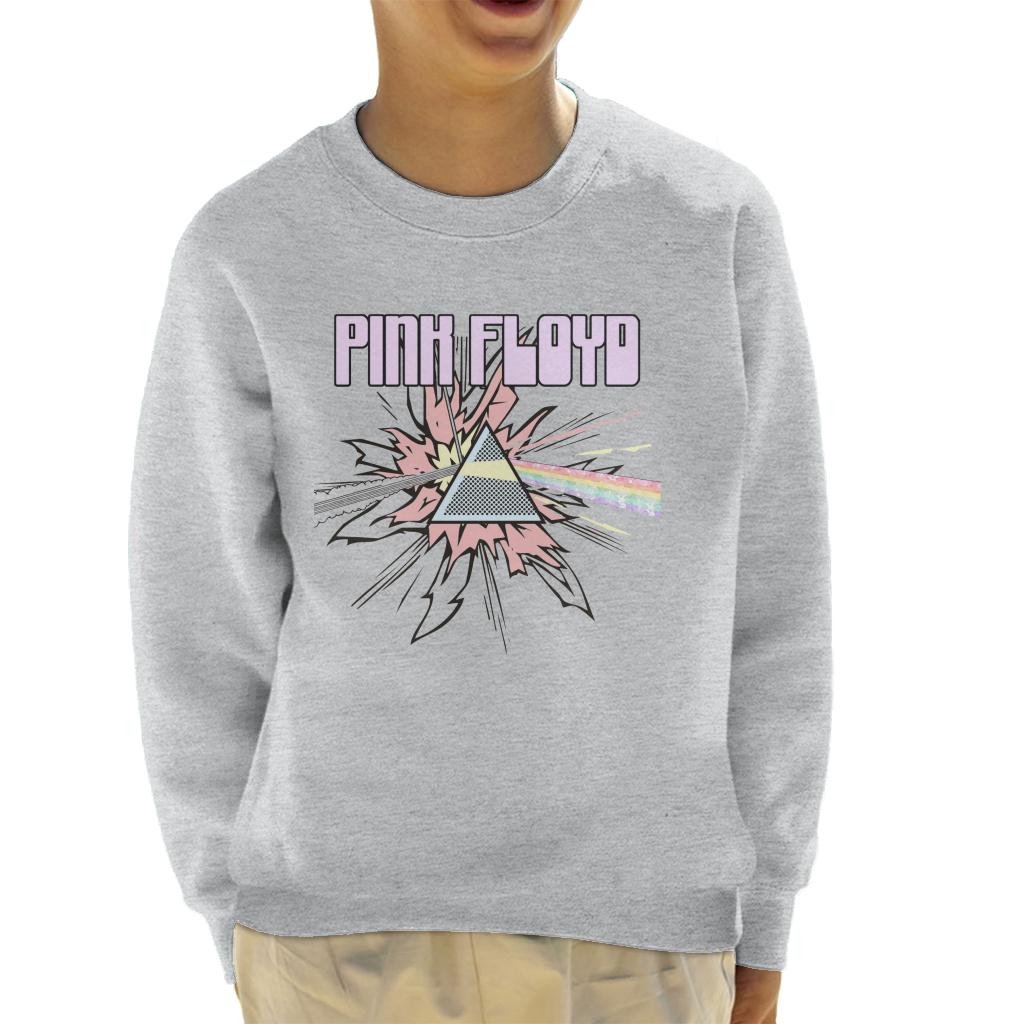 Pink Floyd Pastel Prism Kid's Sweatshirt-ALL + EVERY