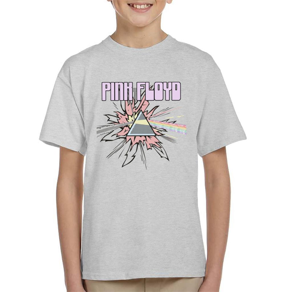 Pink Floyd Pastel Prism Kid's T-Shirt-ALL + EVERY