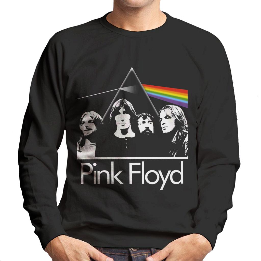 Pink Floyd Bandmates Prism Montage Men's Sweatshirt-ALL + EVERY