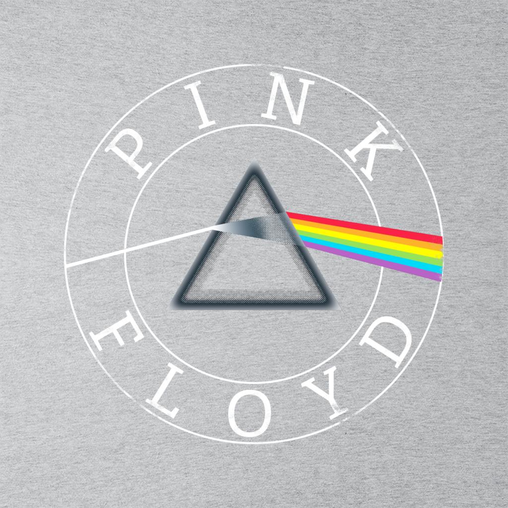 Pink Floyd Dark Side Of The Moon Circle Logo Men's T-Shirt-ALL + EVERY