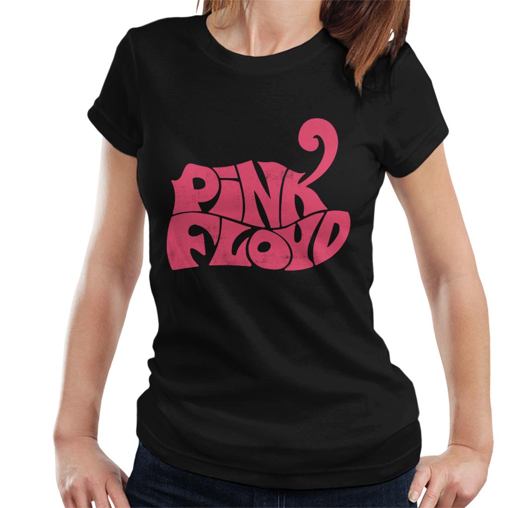 Pink Floyd Retro Logo Women's T-Shirt-ALL + EVERY