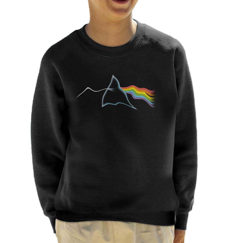 Pink Floyd The Dark Side Of The Moon Ripple Kid's Sweatshirt-ALL + EVERY