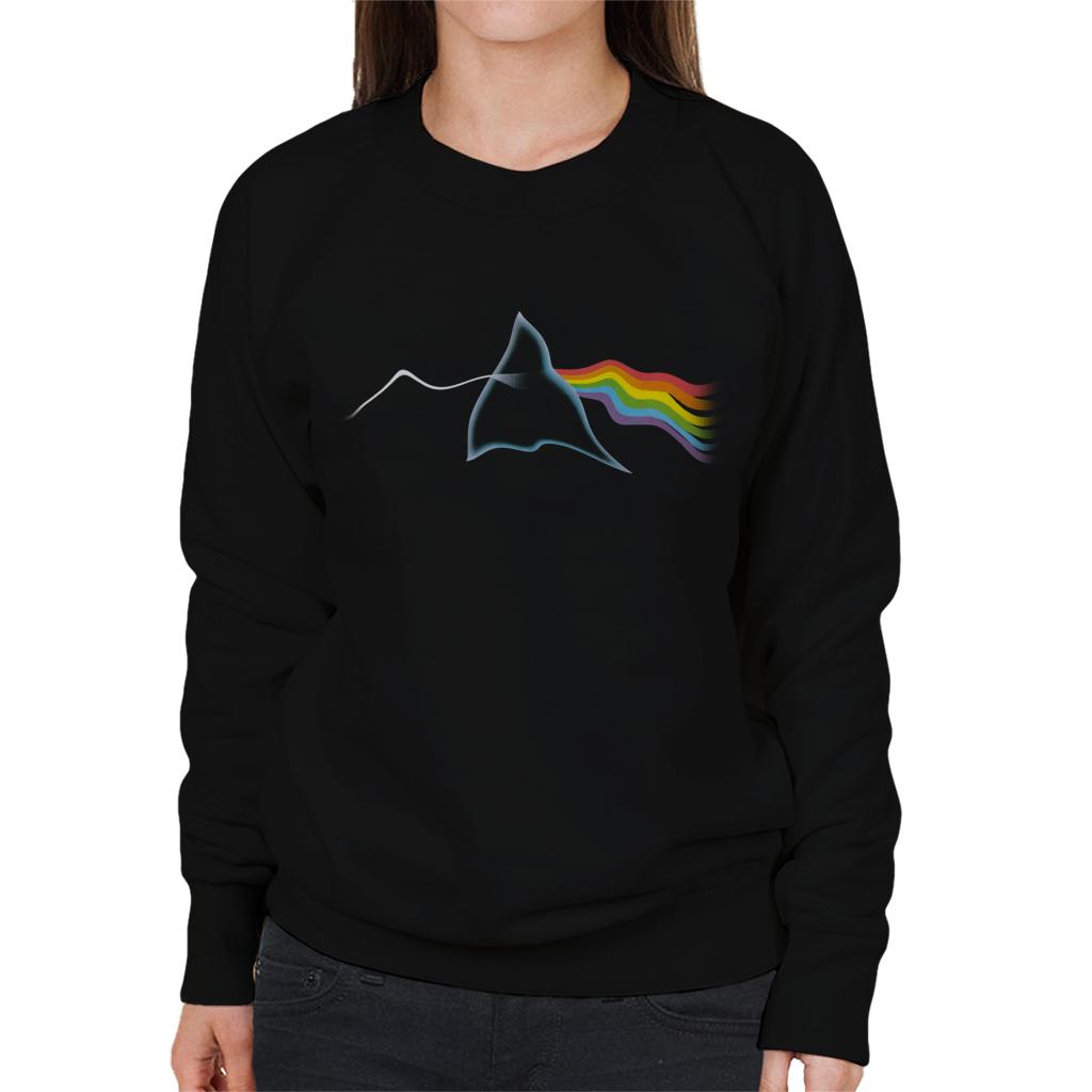 Pink Floyd The Dark Side Of The Moon Ripple Women's Sweatshirt-ALL + EVERY