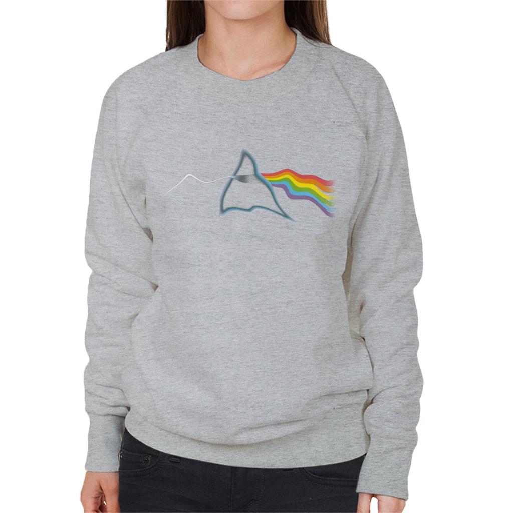 Pink Floyd The Dark Side Of The Moon Ripple Women's Sweatshirt-ALL + EVERY