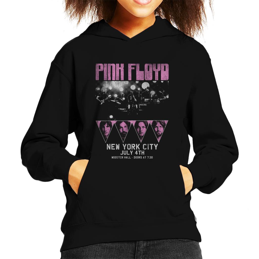 Pink Floyd July 4th New York City Tour Kid's Hooded Sweatshirt-ALL + EVERY