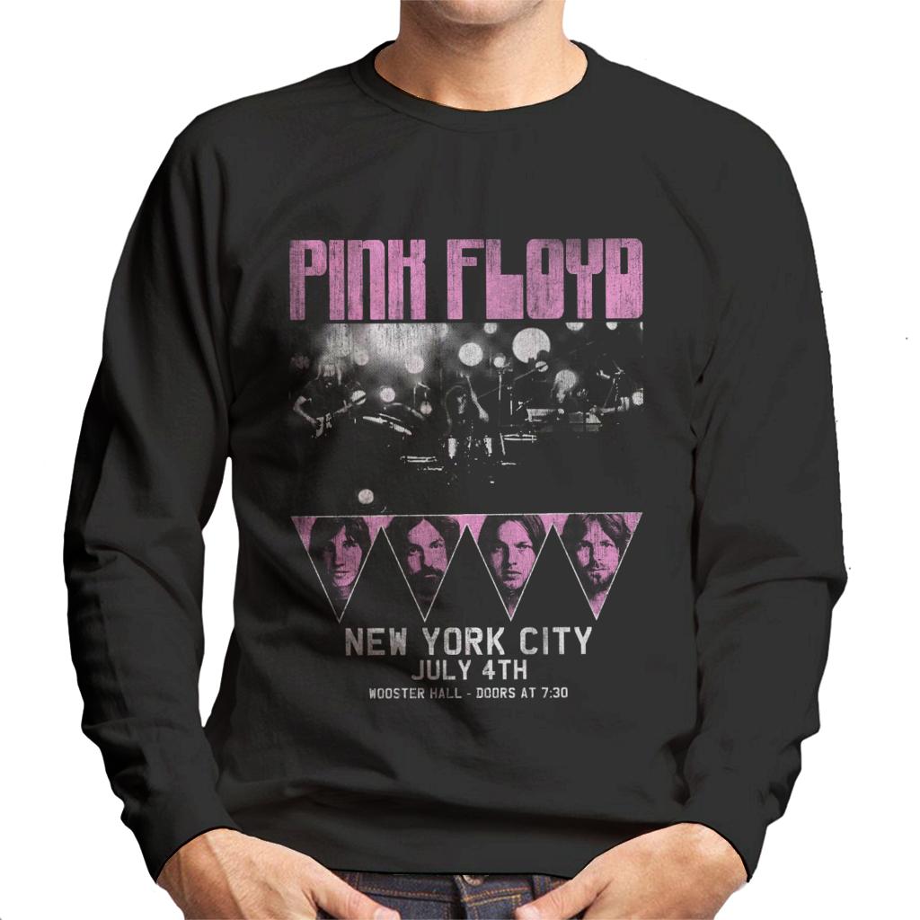 Pink Floyd July 4th New York City Tour Men's Sweatshirt-ALL + EVERY