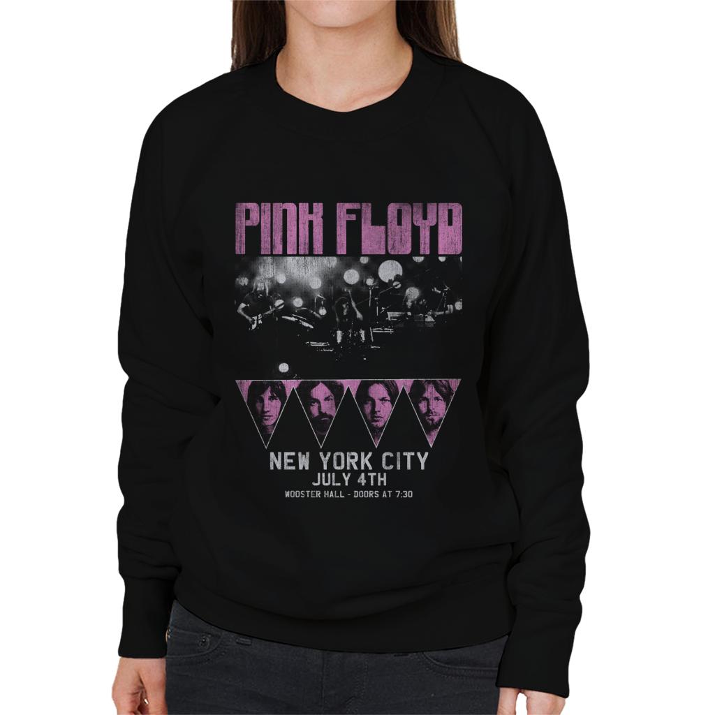 Pink Floyd July 4th New York City Tour Women's Sweatshirt-ALL + EVERY