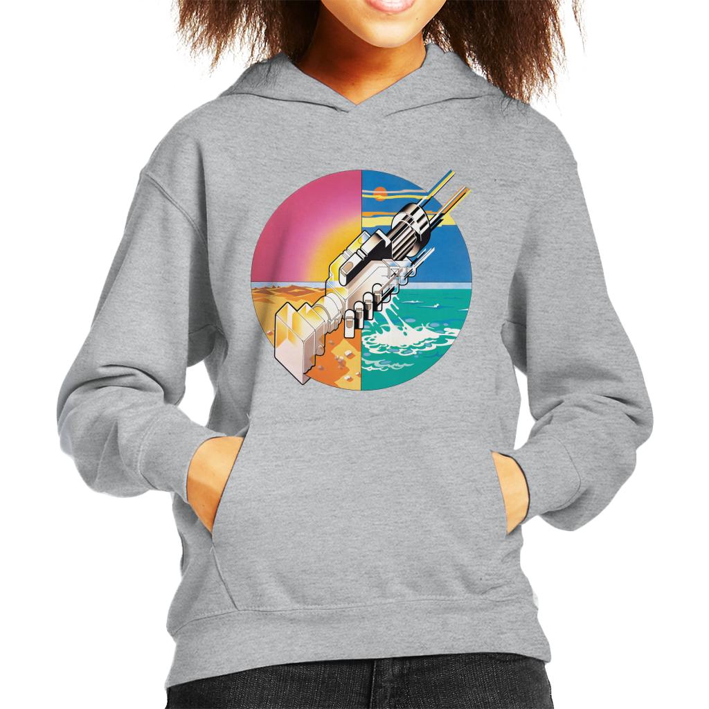 Pink Floyd Welcome To The Machine Kid's Hooded Sweatshirt-ALL + EVERY