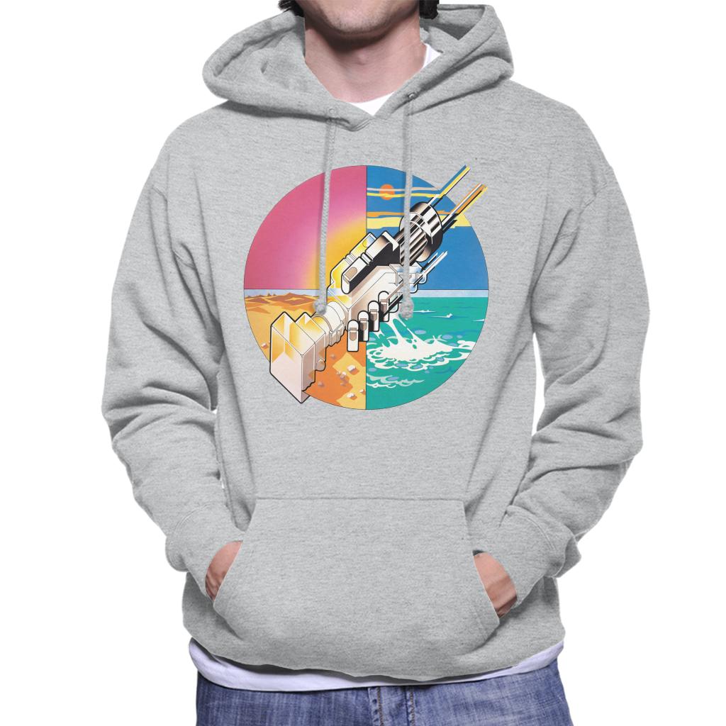 Pink Floyd Welcome To The Machine Men's Hooded Sweatshirt-ALL + EVERY