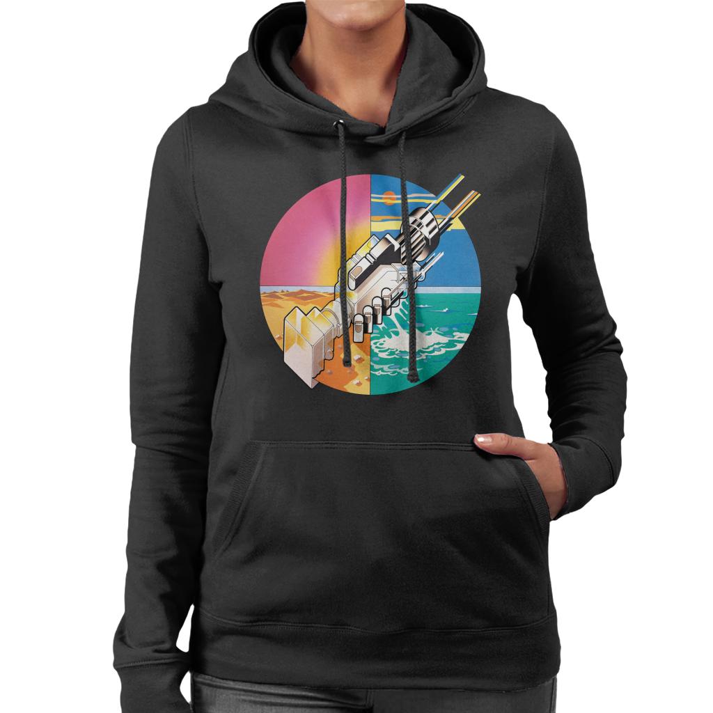 Pink Floyd Welcome To The Machine Women's Hooded Sweatshirt-ALL + EVERY