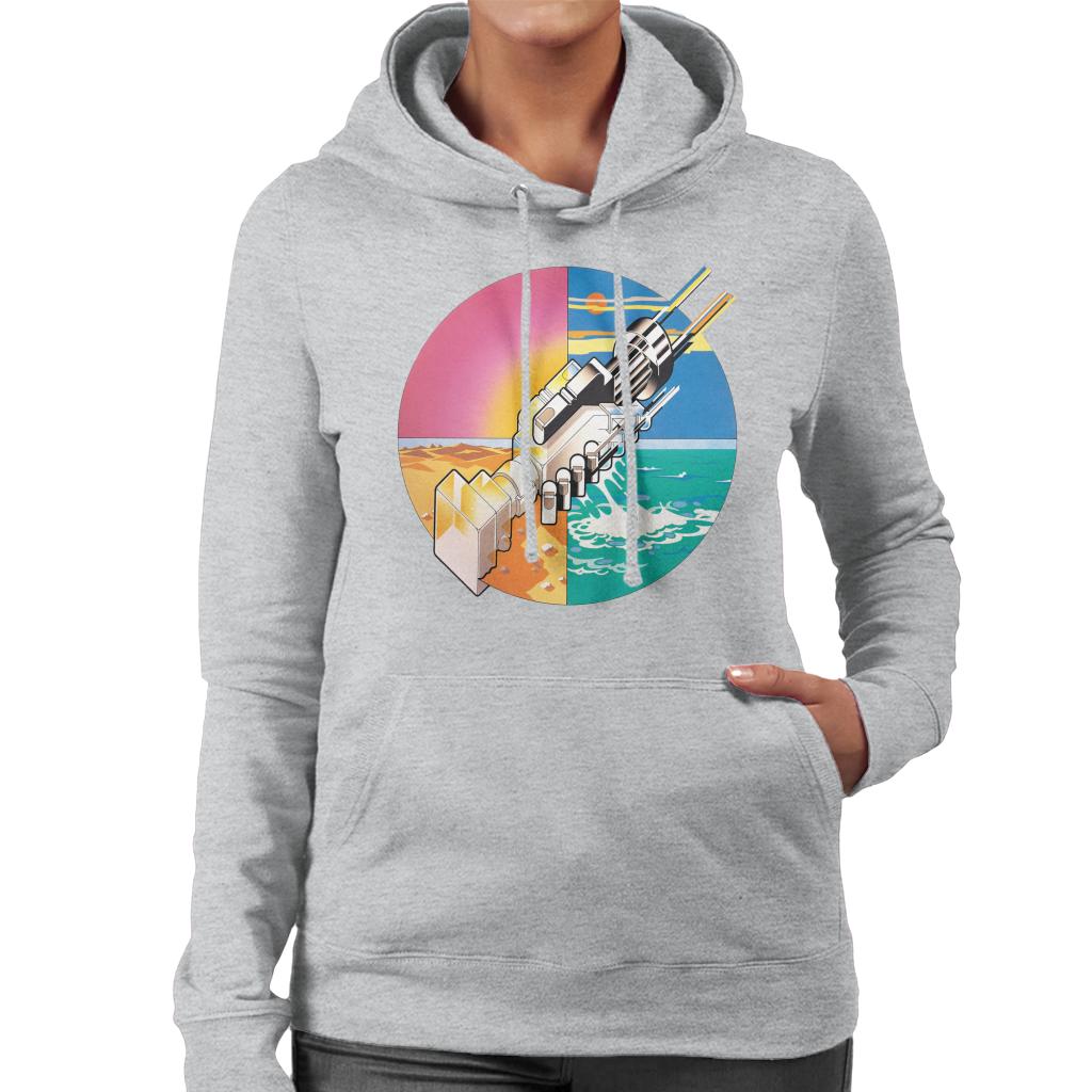 Pink Floyd Welcome To The Machine Women's Hooded Sweatshirt-ALL + EVERY