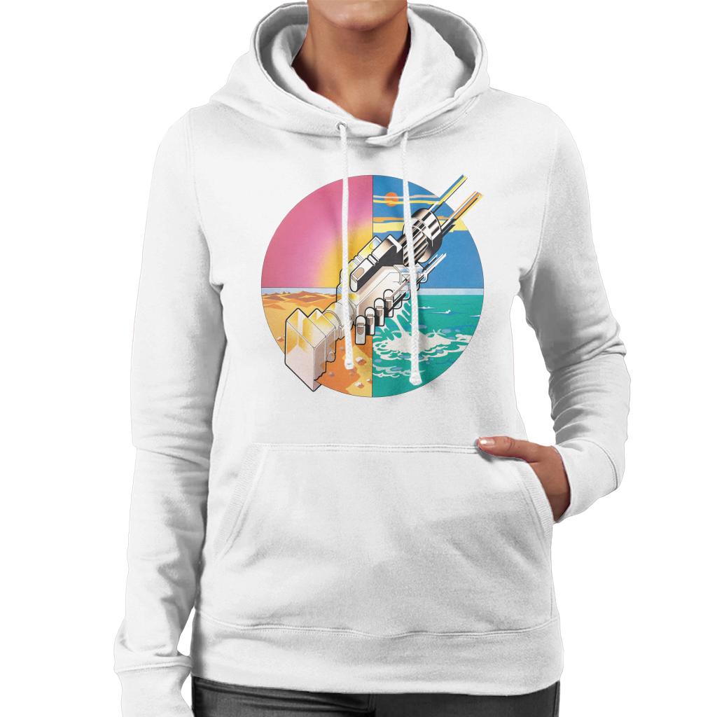 Pink Floyd Welcome To The Machine Women's Hooded Sweatshirt-ALL + EVERY