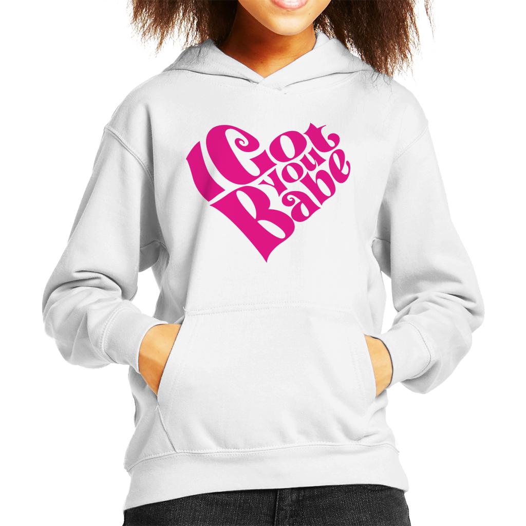 Sonny & Cher I Got You Babe Kid's Hooded Sweatshirt-ALL + EVERY