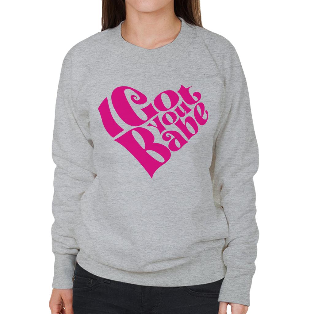 Sonny & Cher I Got You Babe Women's Sweatshirt-ALL + EVERY