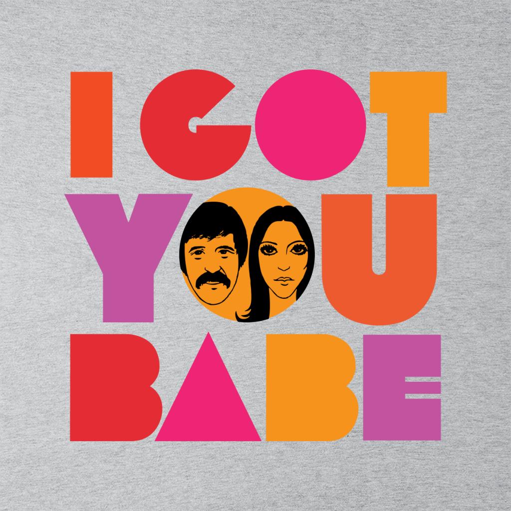 Sonny & Cher Headshot I Got You Babe Men's T-Shirt-ALL + EVERY