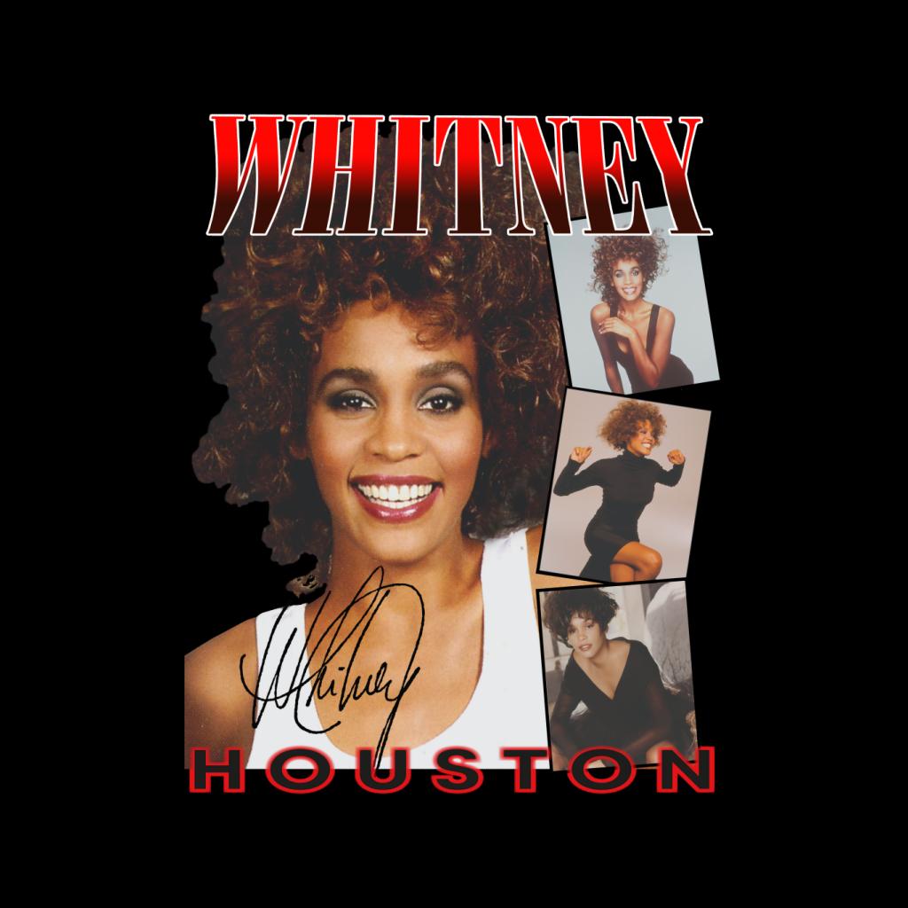 Whitney Houston Photos Montage Men's T-Shirt-ALL + EVERY