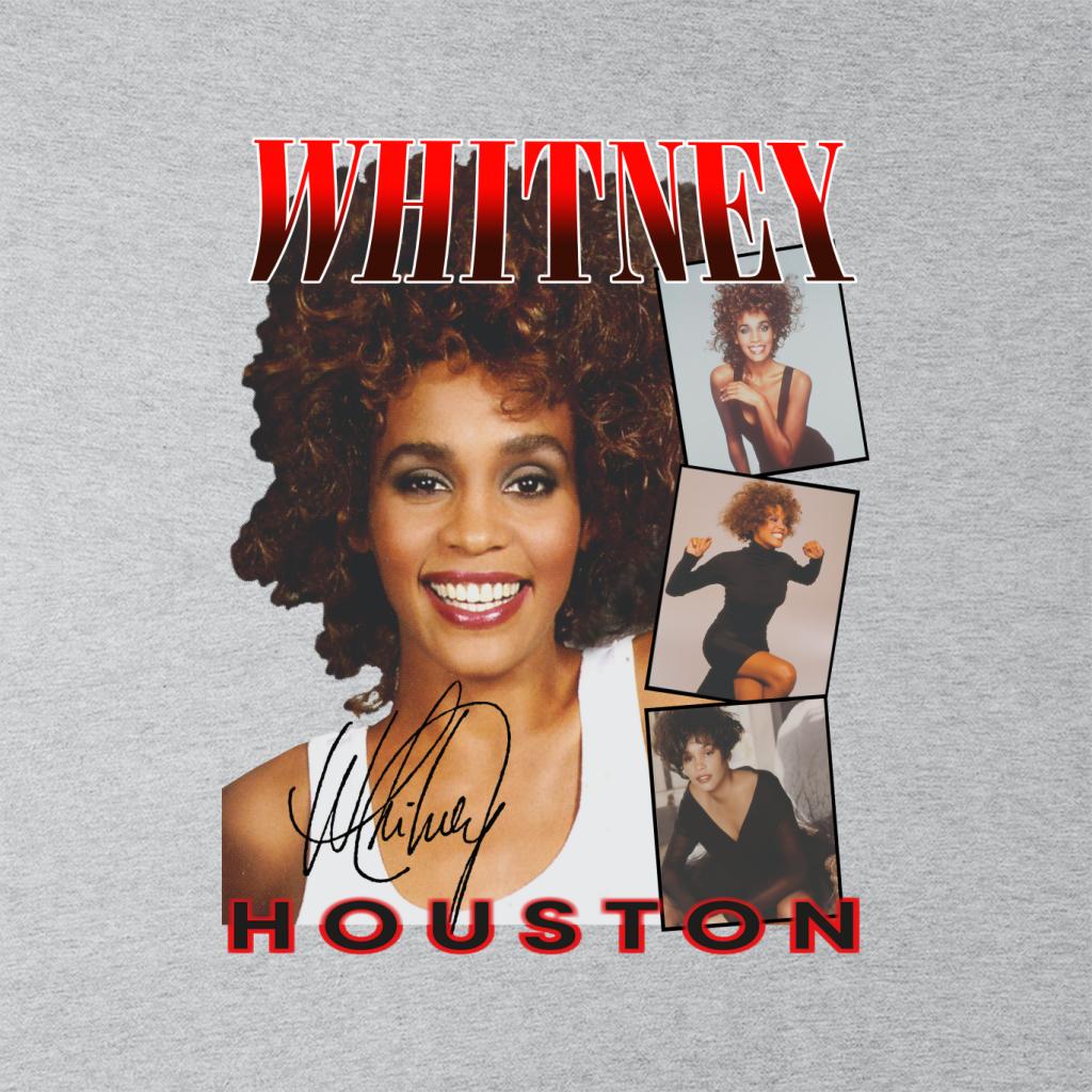 Whitney Houston Photos Montage Men's T-Shirt-ALL + EVERY