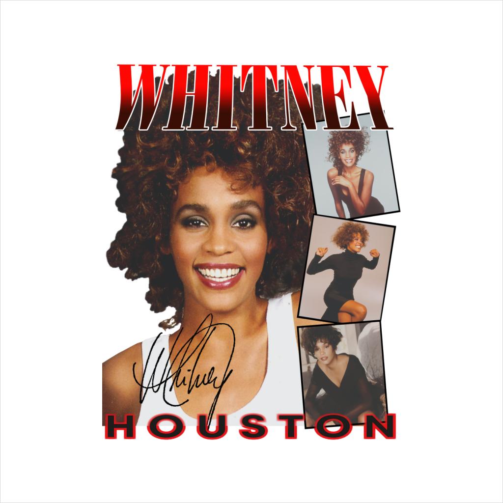 Whitney Houston Photos Montage Kid's T-Shirt-ALL + EVERY