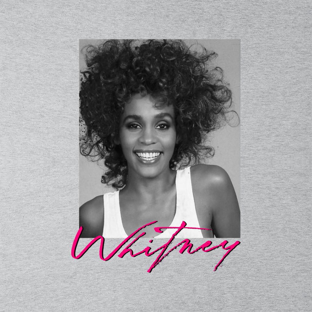 Whitney Houston Smiling Portrait Men's T-Shirt-ALL + EVERY