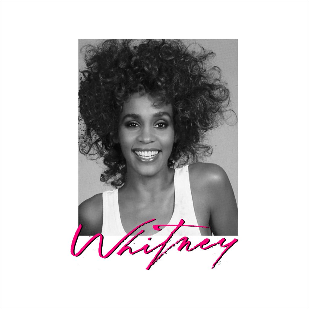 Whitney Houston Smiling Portrait Women's T-Shirt-ALL + EVERY