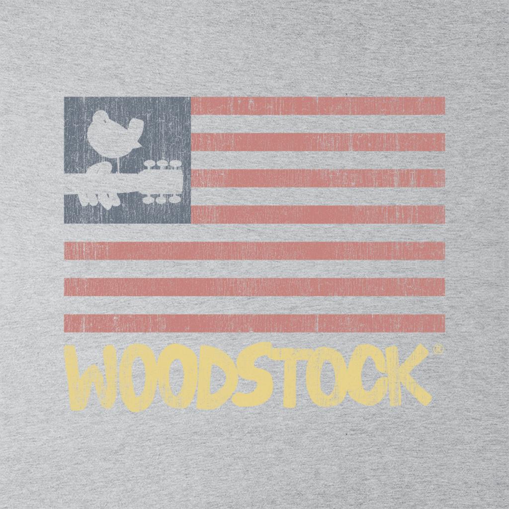 Woodstock Festival Flag Men's Hooded Sweatshirt-ALL + EVERY