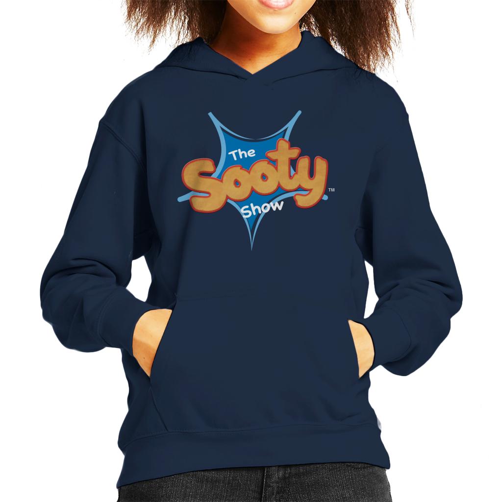 Sooty Show Classic Logo Kids Hooded Sweatshirt-ALL + EVERY