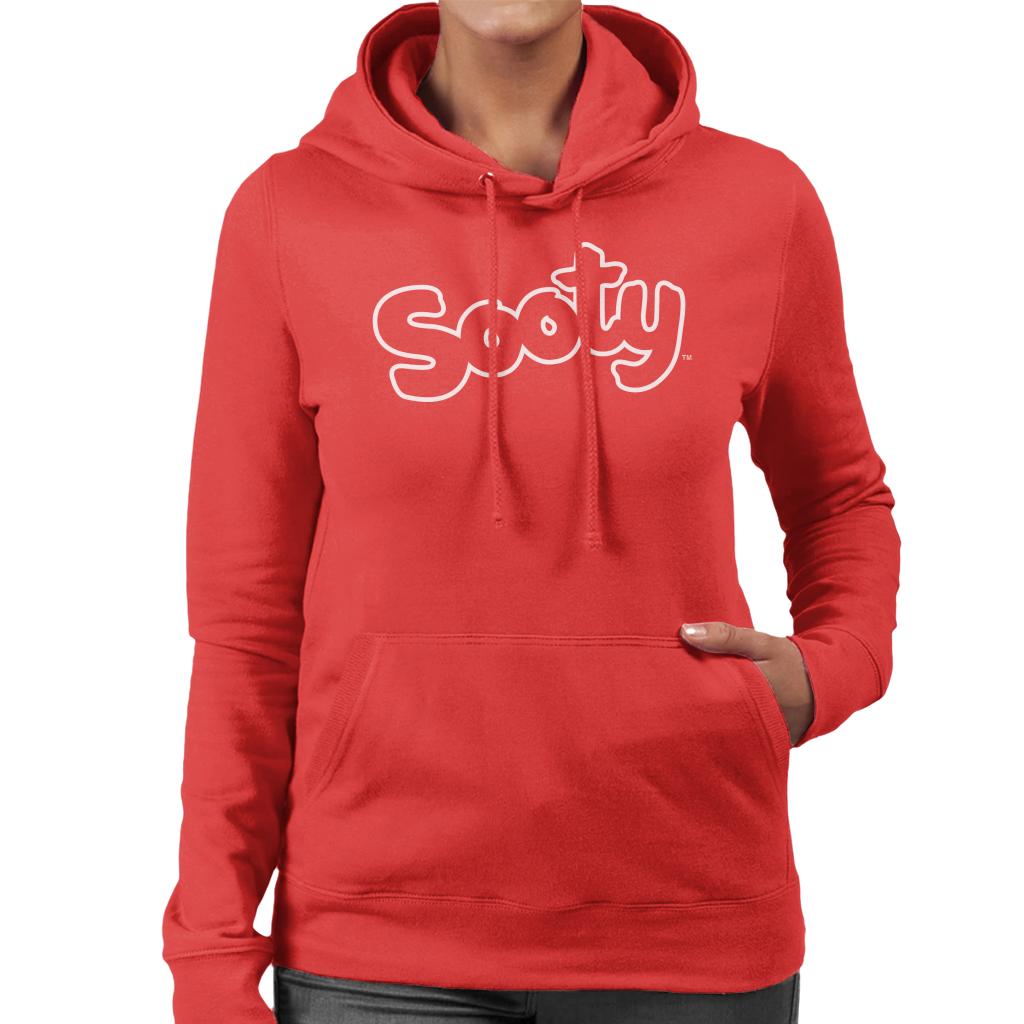 Sooty Retro Logo Women's Hooded Sweatshirt-ALL + EVERY