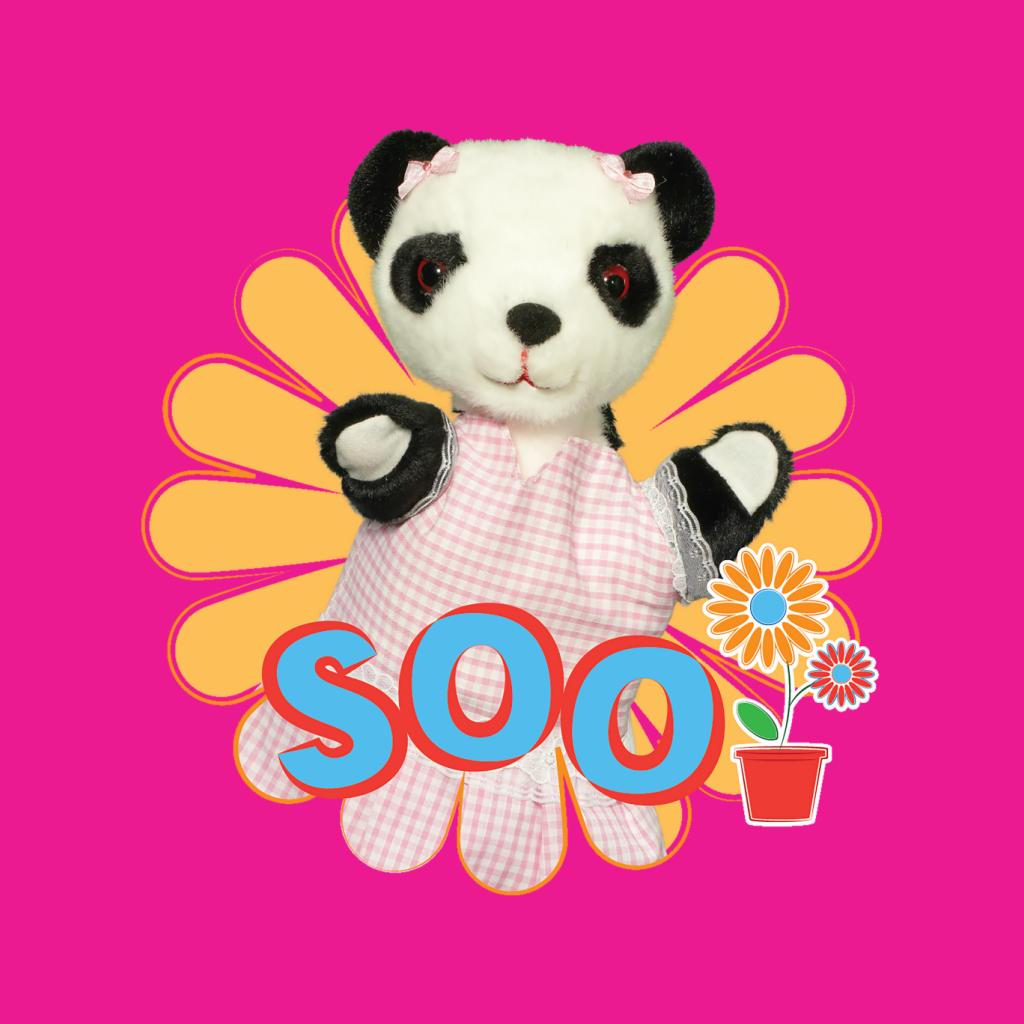 Sooty Soo Flowers Kids T-Shirt-ALL + EVERY