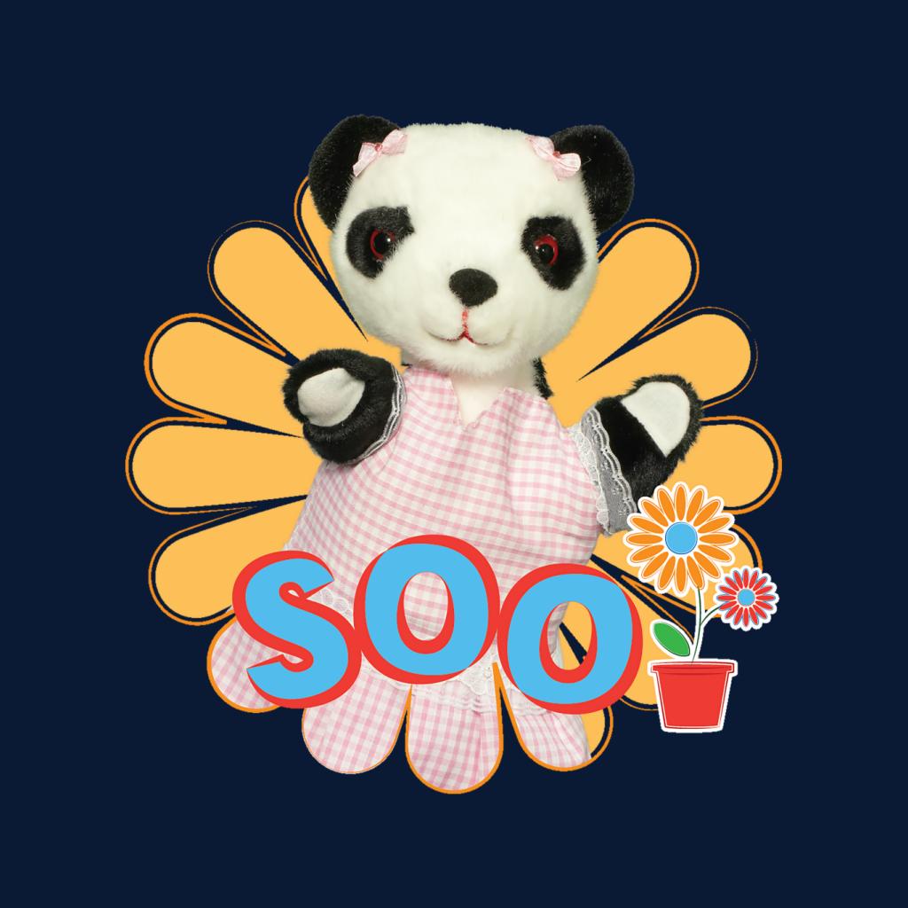 Sooty Soo Flowers Kids T-Shirt-ALL + EVERY