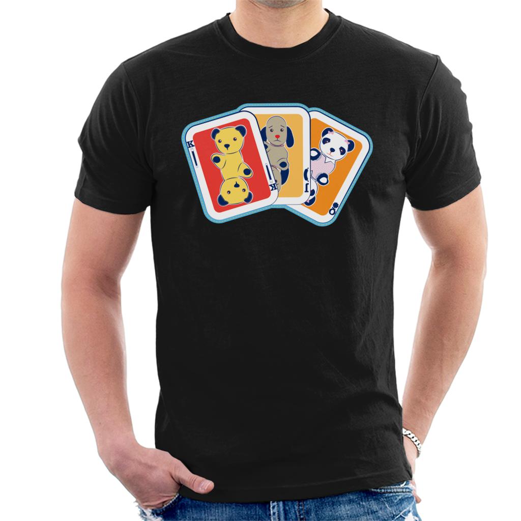 Sooty Playing Card Trio Men's T-Shirt-ALL + EVERY