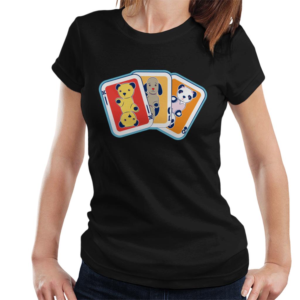 Sooty Playing Card Trio Women's T-Shirt-ALL + EVERY