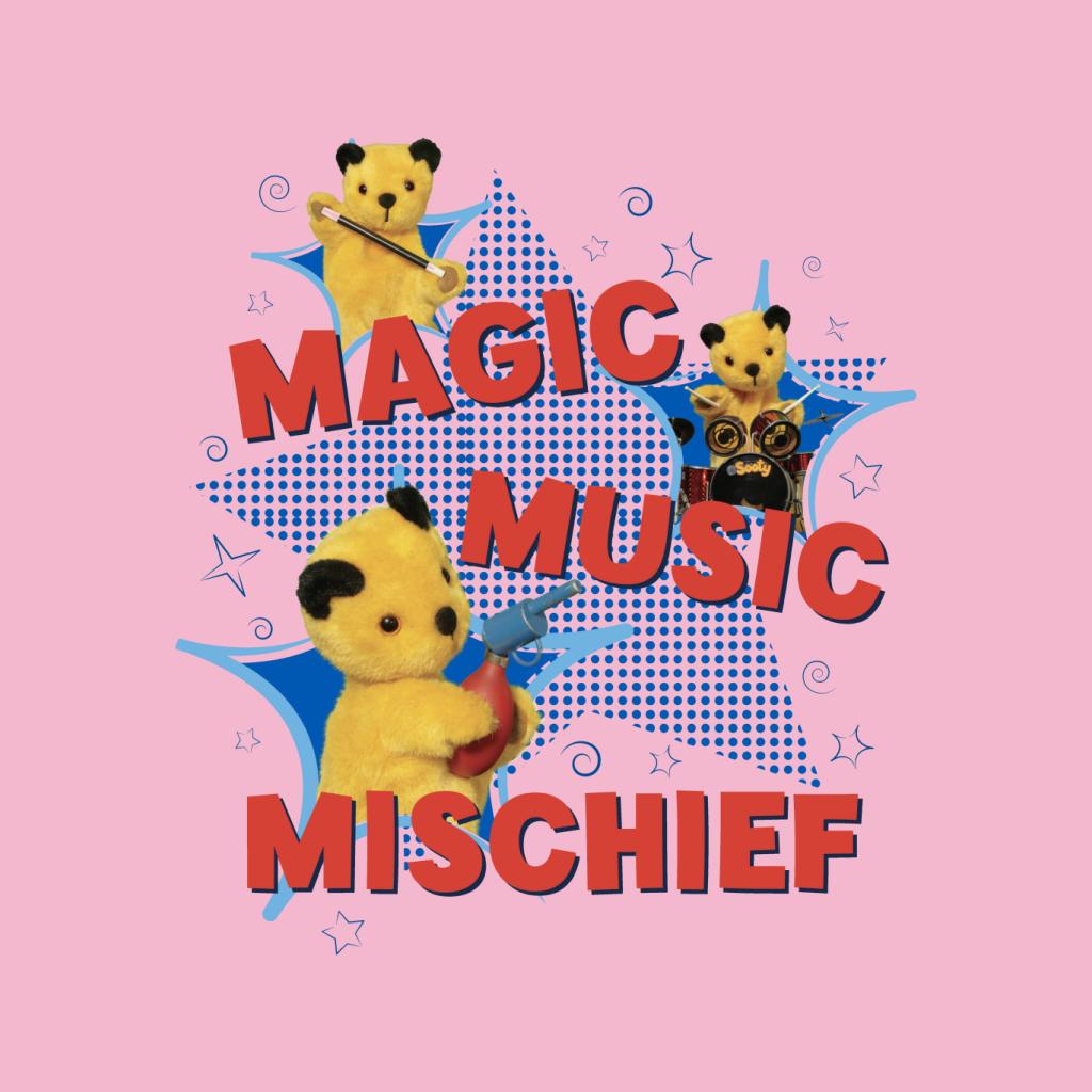 Sooty Magic Music Mischief Kids T-Shirt-ALL + EVERY