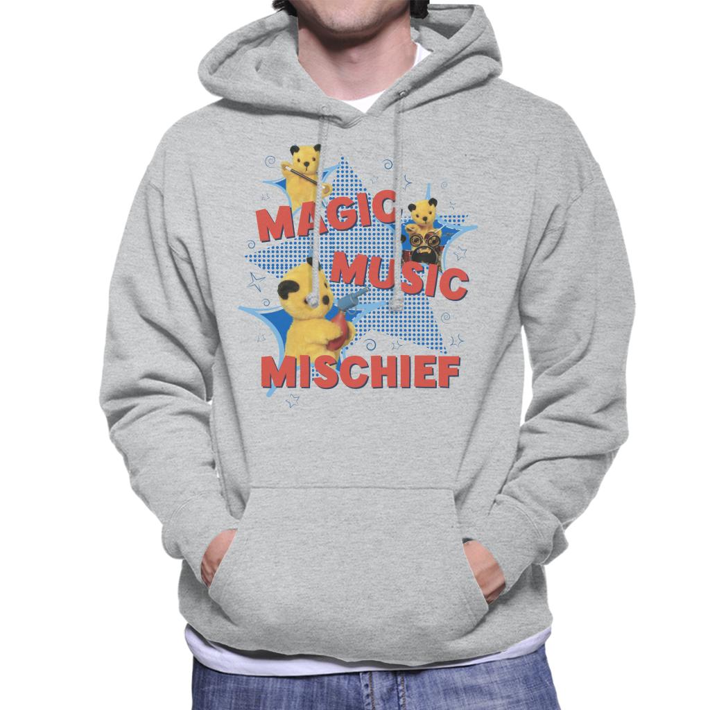 Sooty Magic Music Mischief Men's Hooded Sweatshirt-ALL + EVERY