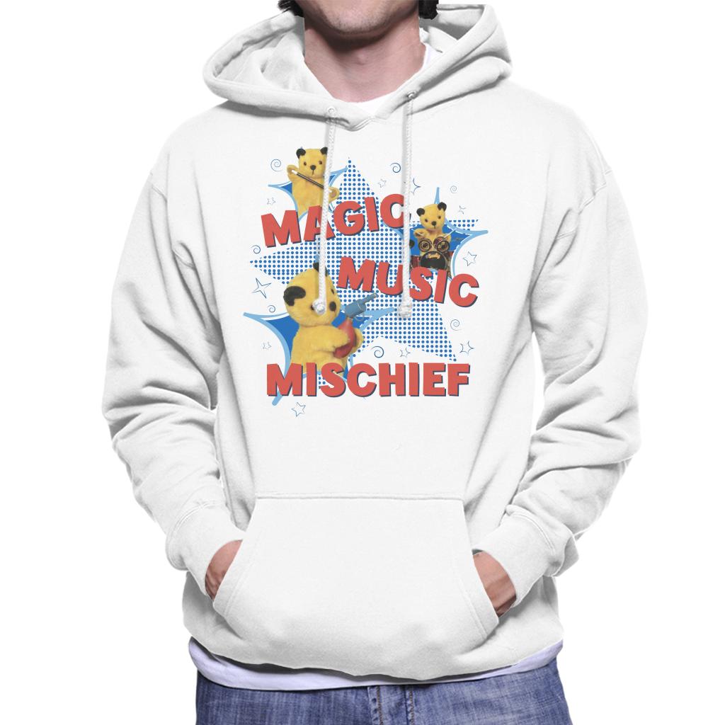 Sooty Magic Music Mischief Men's Hooded Sweatshirt-ALL + EVERY