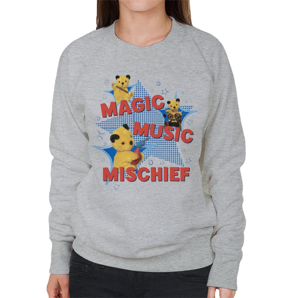 Sooty Magic Music Mischief Women's Sweatshirt-ALL + EVERY